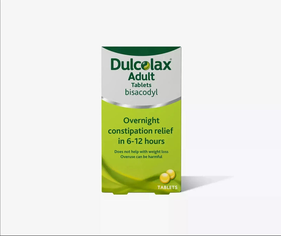 Dulcolax Laxative 5mg - 100 Tablets product image - Fusion Pharmacy UK