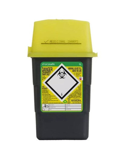 Sharps Bin - 1 Litre