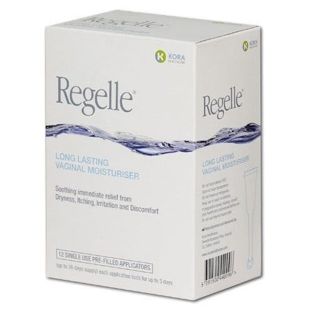 Regelle Vaginal Moisturiser - 12 Tubes product image - Fusion Pharmacy UK