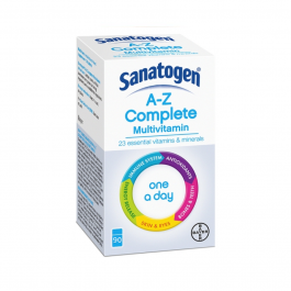 Sanatogen A-Z Complete Multivitamin - 90 Tablets product image - Fusion Pharmacy UK