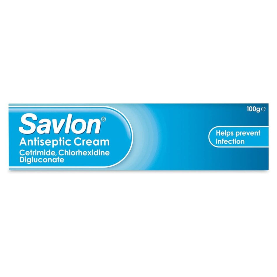 Savlon Antiseptic Cream - 100g product image - Fusion Pharmacy UK