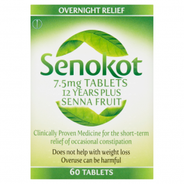 Senokot Senna Laxative - 60 Tablets product image - Fusion Pharmacy UK