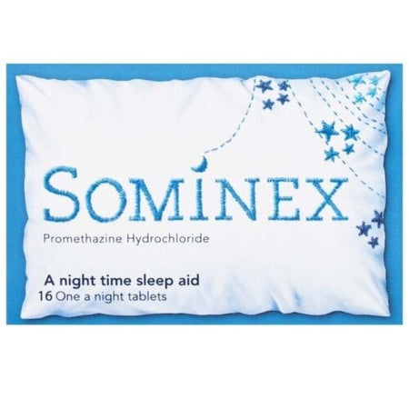 Sominex One A Night 20mg - 16 Tablets product image - Fusion Pharmacy UK