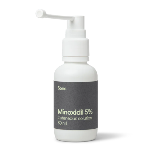 Sons Minoxidil 5% Cutaneous Solution - One Month Supply - 60ml