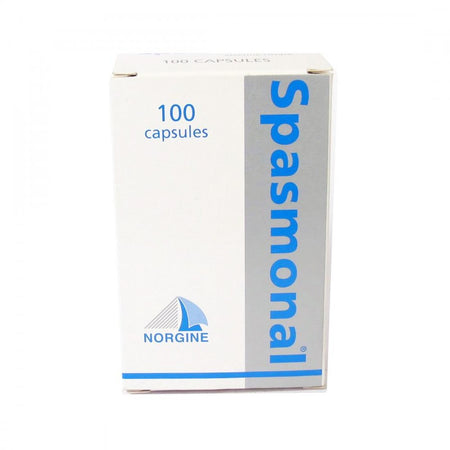 Spasmonal (Alverine) IBS Relief - 100 Capsules product image - Fusion Pharmacy UK