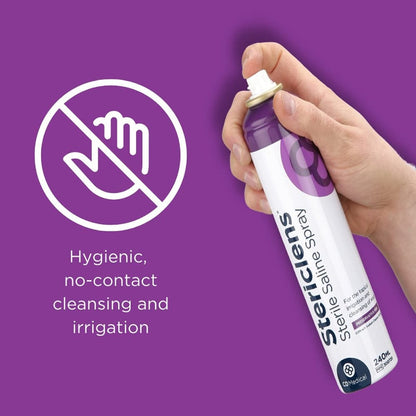 Stericlens Sterile Saline Solution Aerosol - 240ml