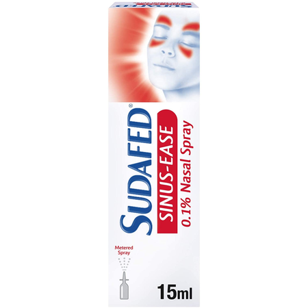 Sudafed Sinus-Ease Nasal Spray - 15ml product image - Fusion Pharmacy UK