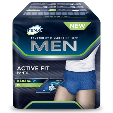 Tena Men Active Fit Pants Plus - Large - 8 Pants product image - Fusion Pharmacy UK