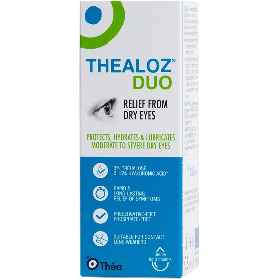 Thealoz Duo Dry Eye Drops - 10ml product image - Fusion Pharmacy UK