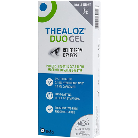 Thealoz Duo Dry Eye Drops - 30 Unit Dose product image - Fusion Pharmacy UK