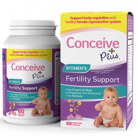 Conceive Plus Women's Fertility Support - 60 Capsules product image - Fusion Pharmacy UK