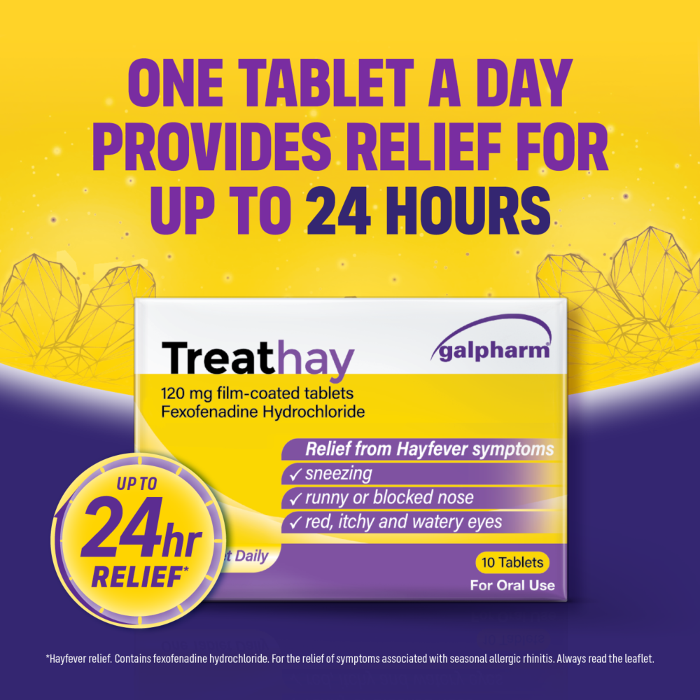 Treathay Fexofenadine 120mg - 360 Tablets