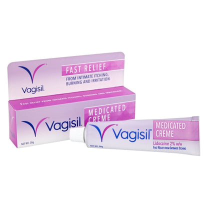 Vagisil Medicated Creme - 30g - 6 Packs