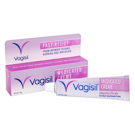 Vagisil Medicated Creme - 30g product image - Fusion Pharmacy UK
