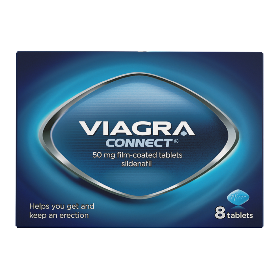 Viagra Connect 50mg - 24 Tablets product image - Fusion Pharmacy UK
