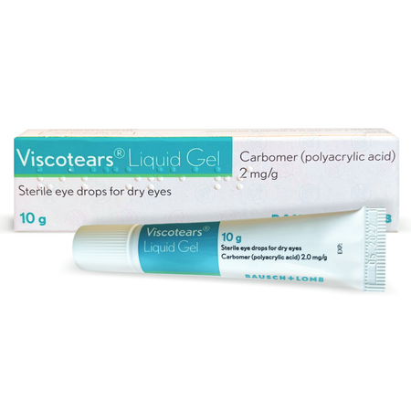 Viscotears Liquid Gel For Dry Eyes - 10g product image - Fusion Pharmacy UK