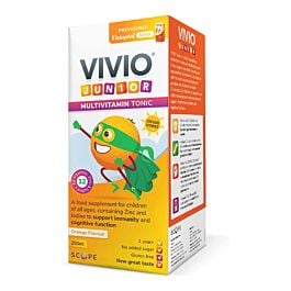 Vivio Junior Multivitamin Tonic - 250ml product image - Fusion Pharmacy UK