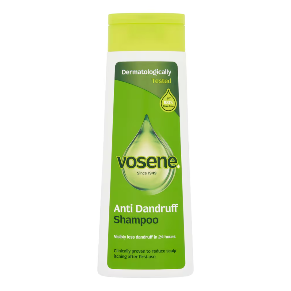 Vosene Anti-Dandruff Shampoo - 250ml product image - Fusion Pharmacy UK