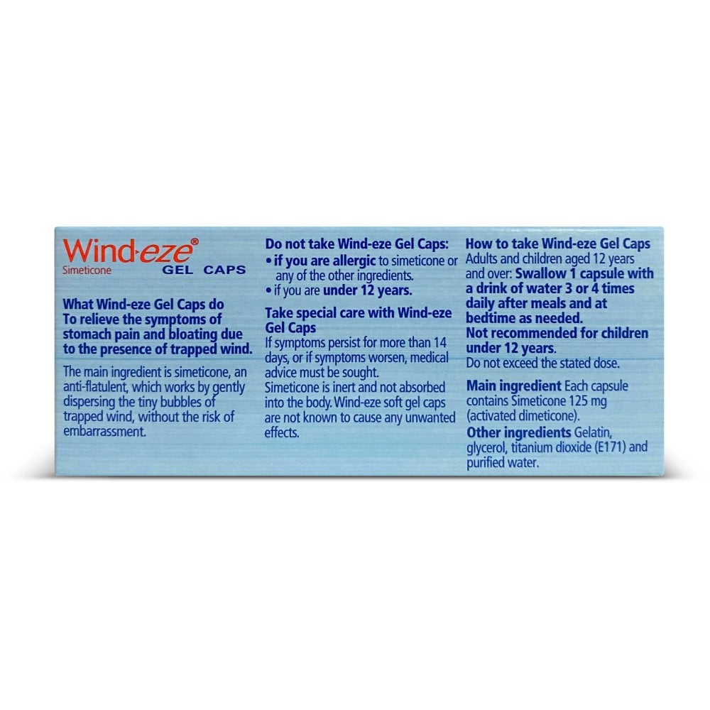 Wind-Eze - 20 Soft Gel Capsules