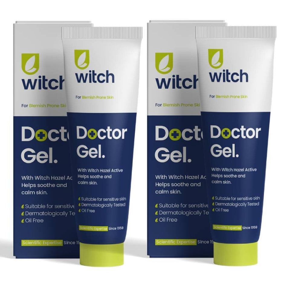 Witch Doctor Witch Hazel Skin Treatment Gel - 35g - 2 Packs product image - Fusion Pharmacy UK