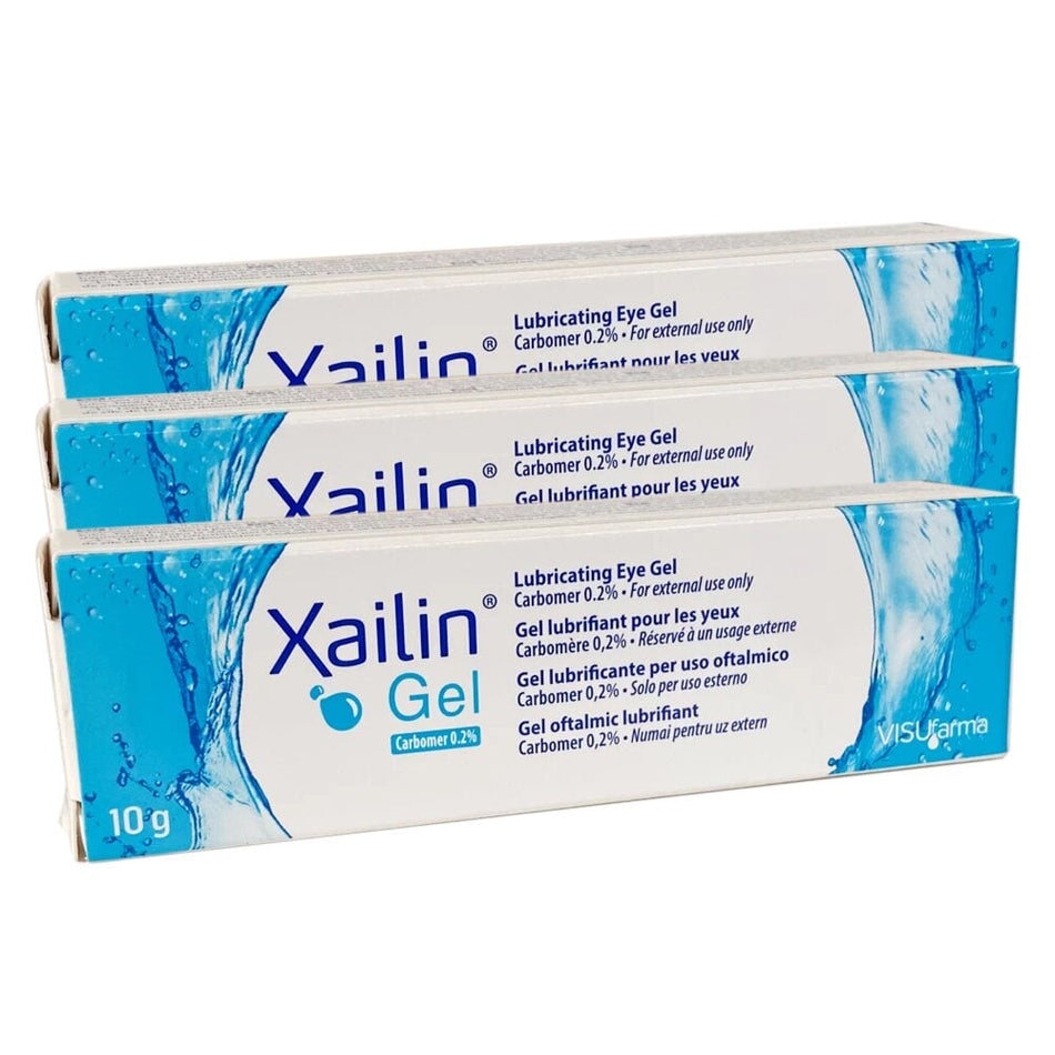Xailin Eye Gel 0.2% - 10g - 3 Packs product image - Fusion Pharmacy UK